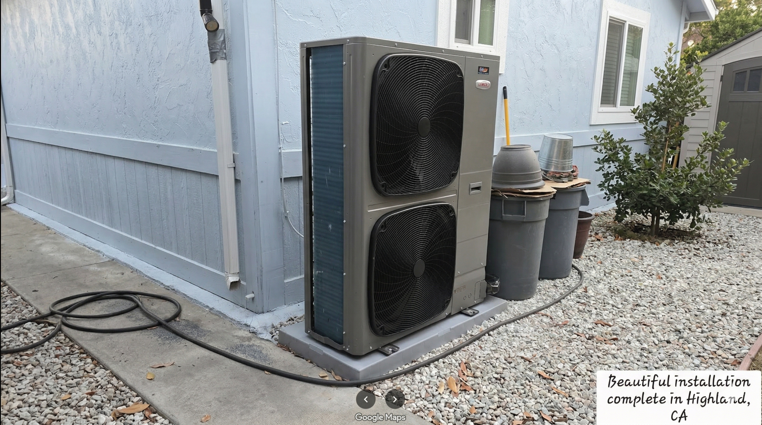 Heat pump installation Inland Empire California